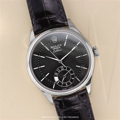 used Rolex Cellini Dual Time 